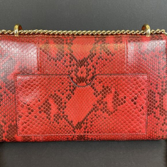 Gucci Red Padlock Shoulder Bag Small - Picture 5 of 16